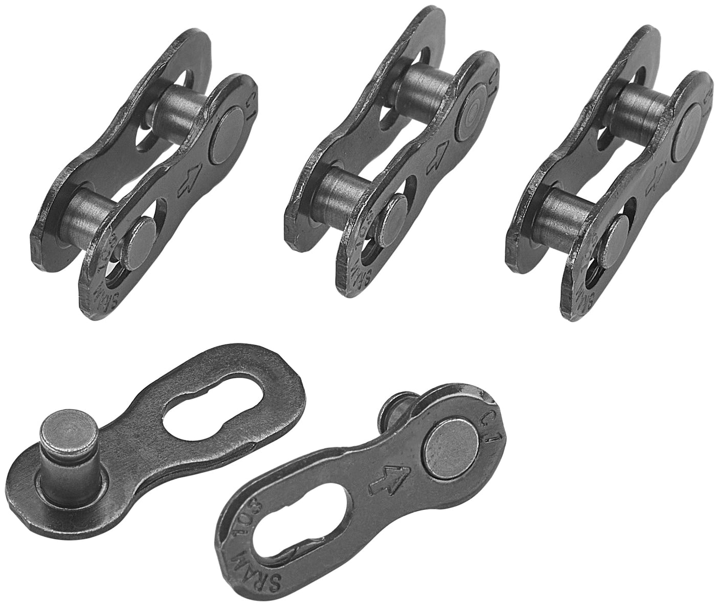 SRAM Power Lock kettingverbinder 10-speed 4 stuks zwart