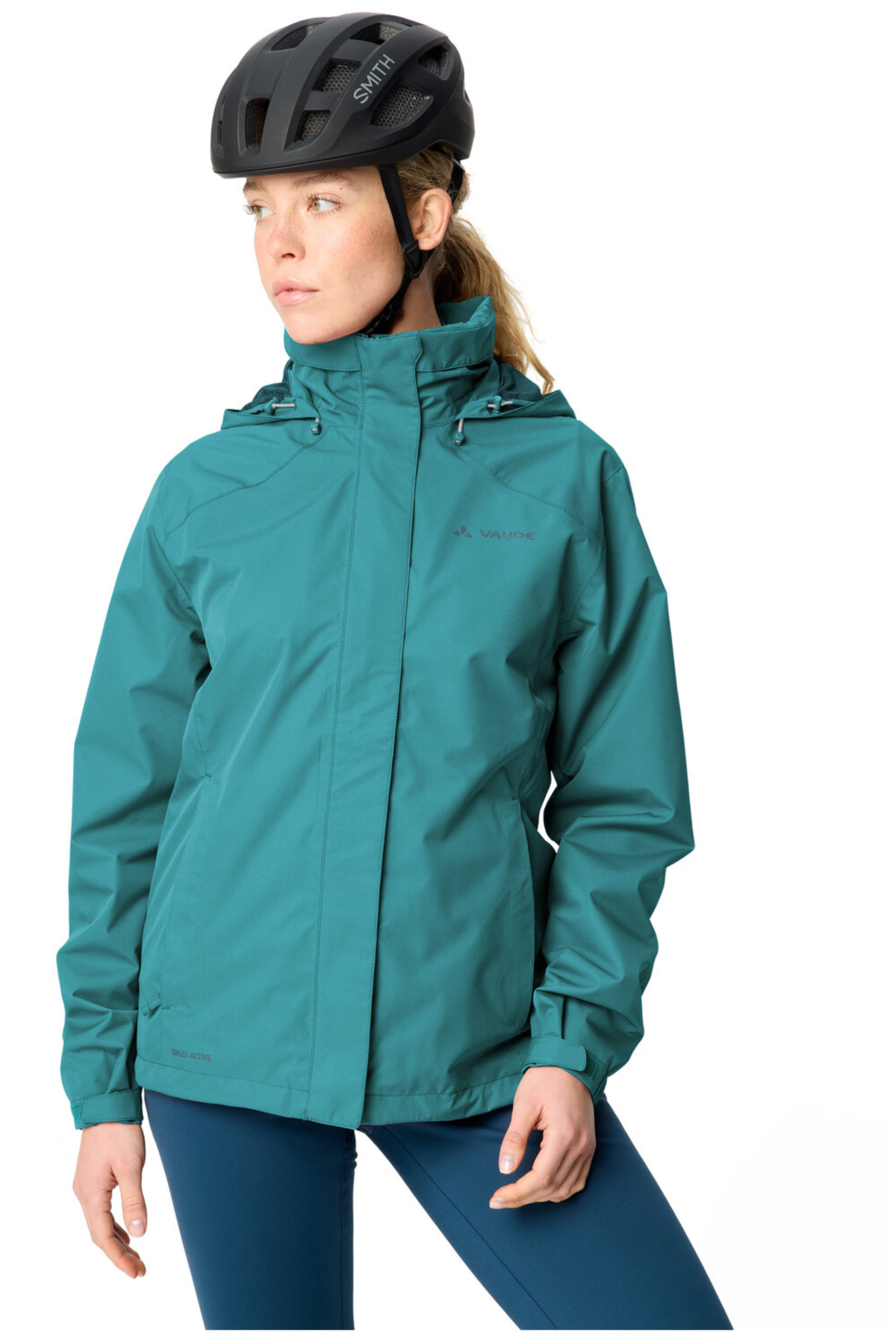 VAUDE Dames Escape Bike Light Jas fjord groen