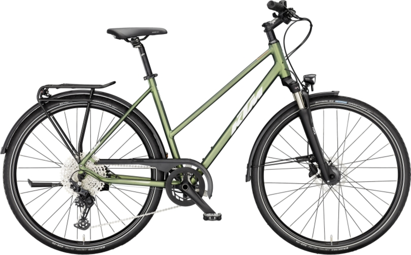 KTM LIFE FORCE Trapez fields mat (opal wit+or.)