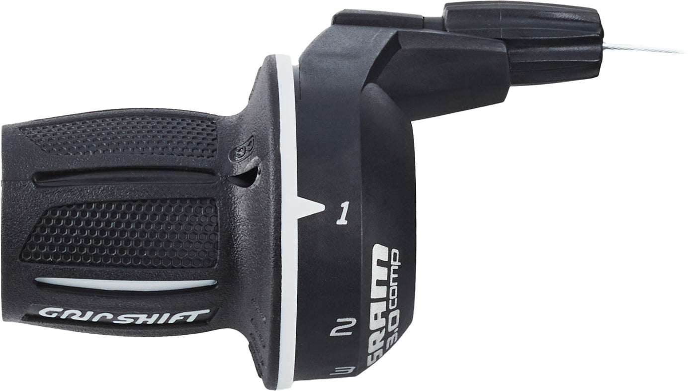 SRAM 3.0 Comp grip shifter 3-speed front/left zwart