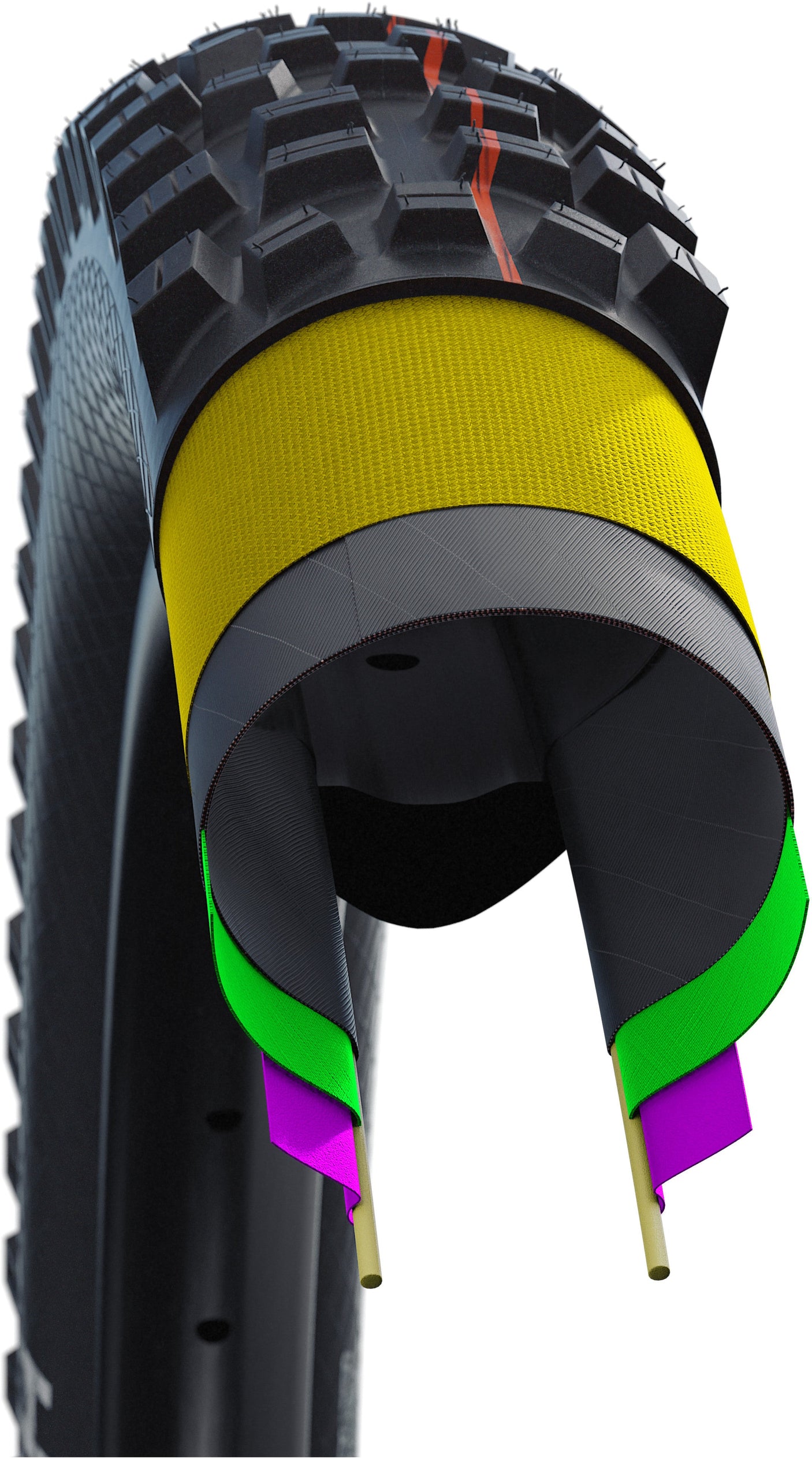 Schwalbe Magic Mary Super Trail Evolution vouwband 27.5x2.40" TLE E-50 Addix Soft zwart
