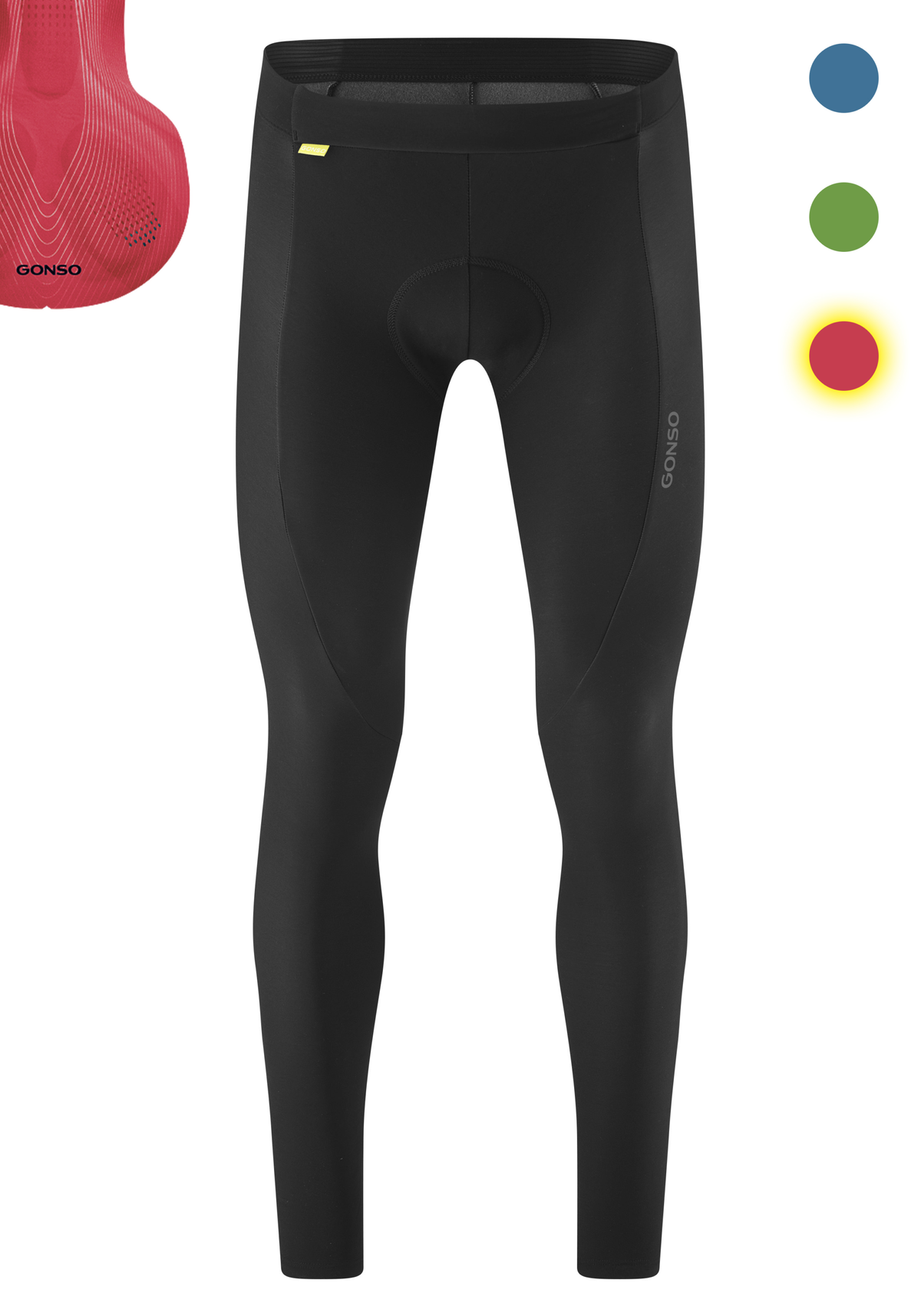Gonso Sitivo Tight M zwart / vuur