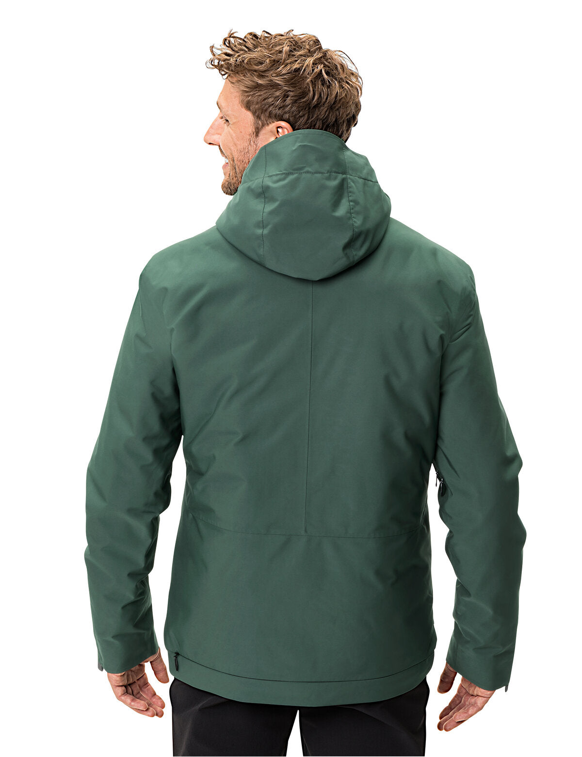 VAUDE Cyclist Warm Rain Jacket heren groen