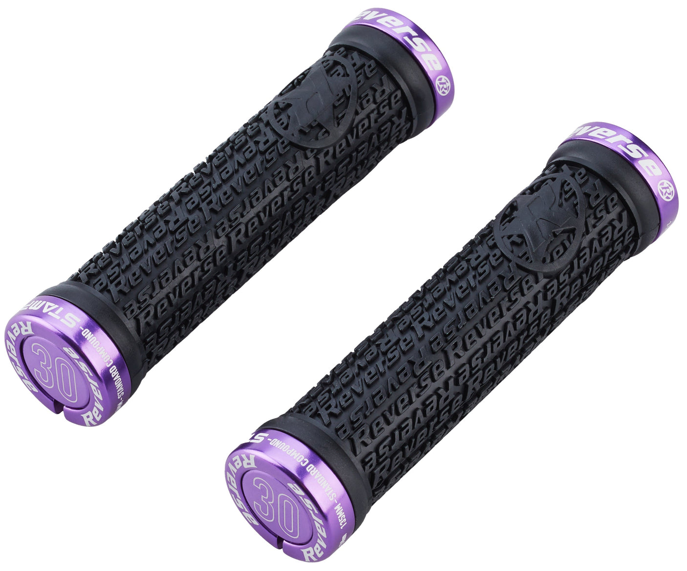 Reverse Stamp Lock On handvatten zwart/lila