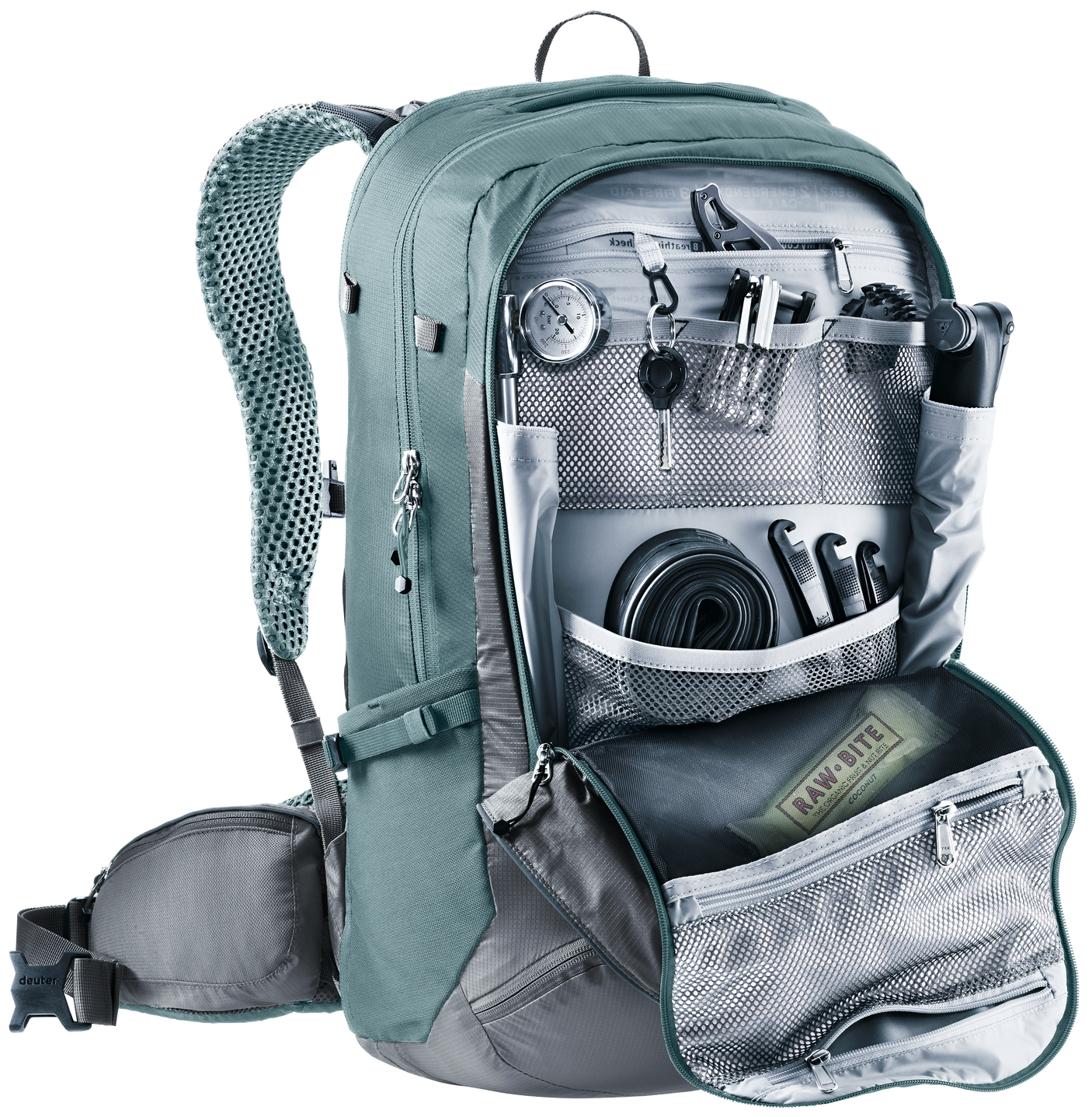 deuter Trans Alpine Pro 28 fietsrugzak graphite-shale