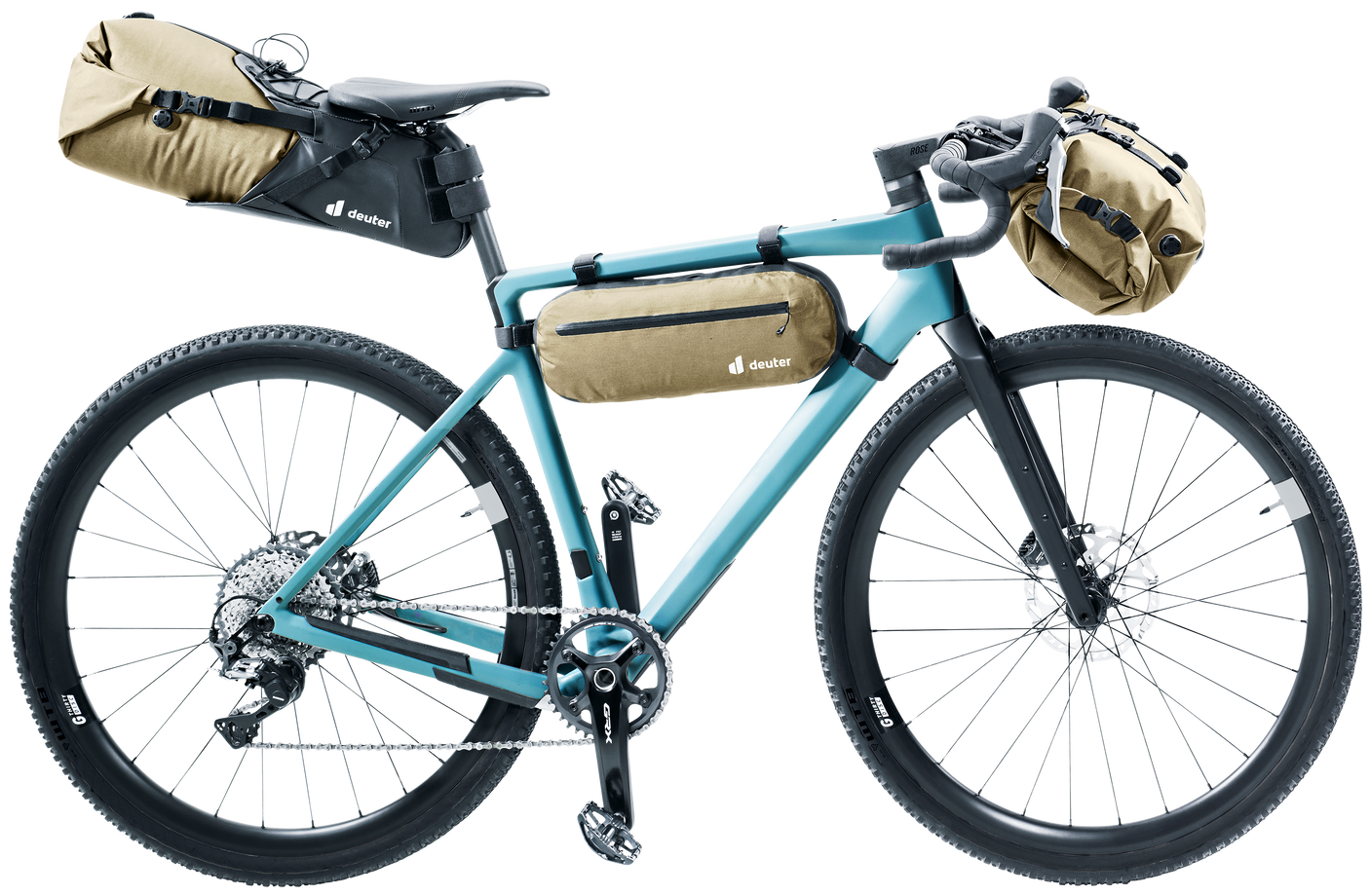 deuter Cabezon SB 16 zadeltas beige/zwart