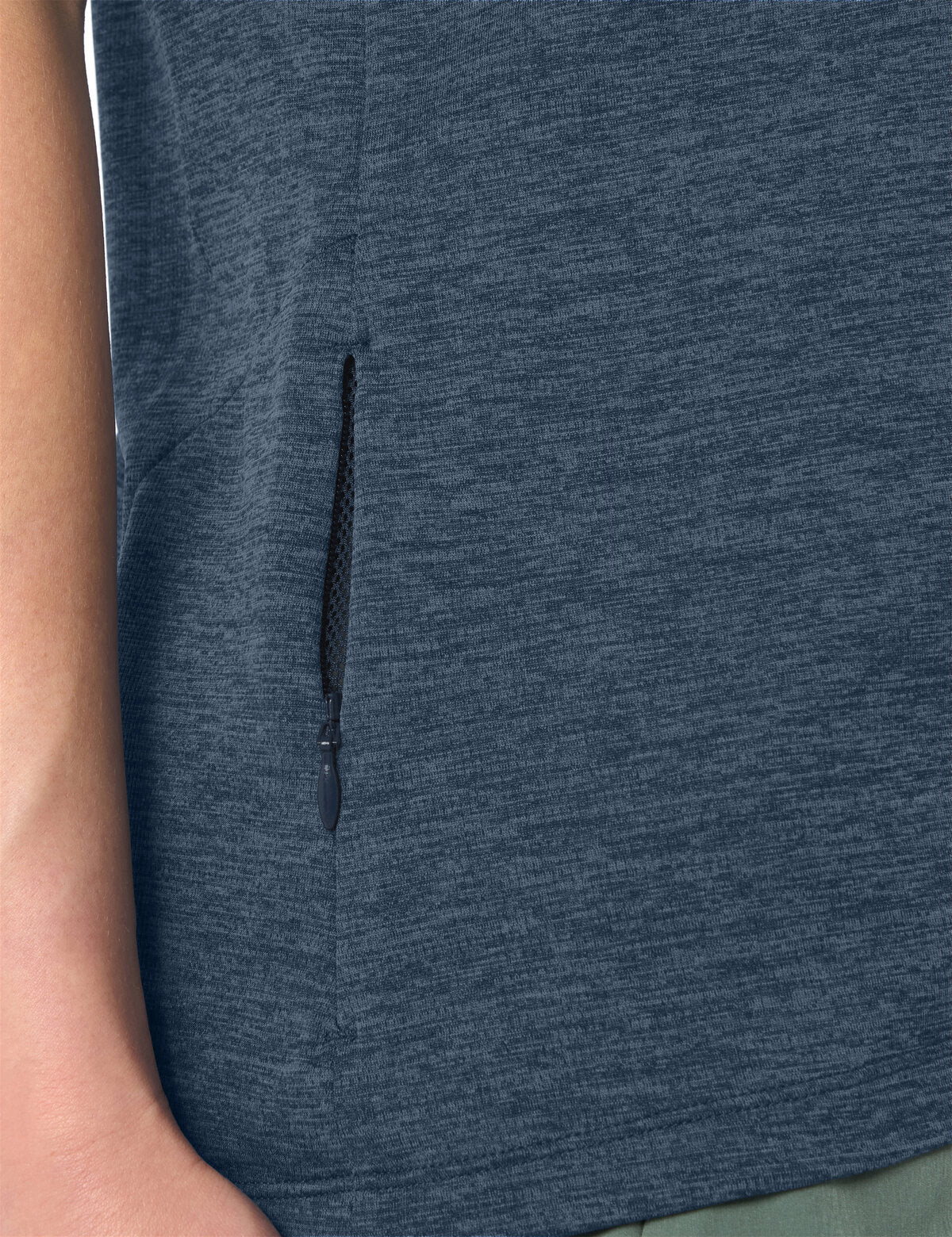 VAUDE Dames Tamaro HZ Shirt IV donkerzee uni