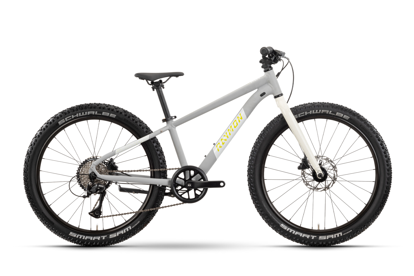 Raymon Yanga 24 Pro grijs/wit/limoen (2025)