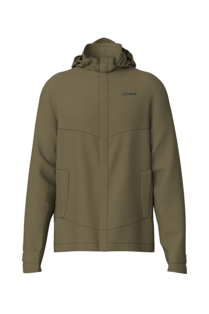 Cube regenjas CMPT olive