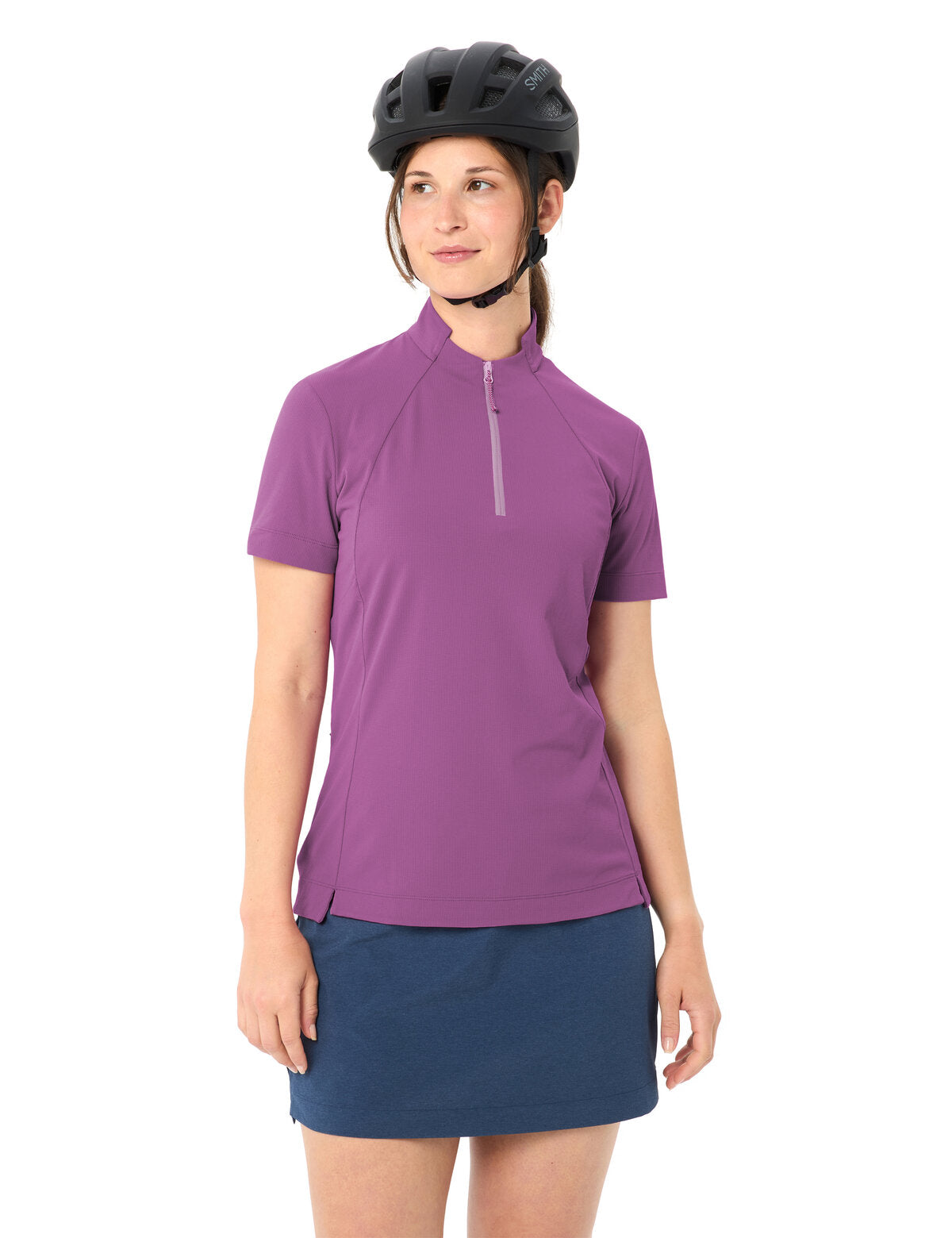 VAUDE Dames Adlux HZ Shirt magenta