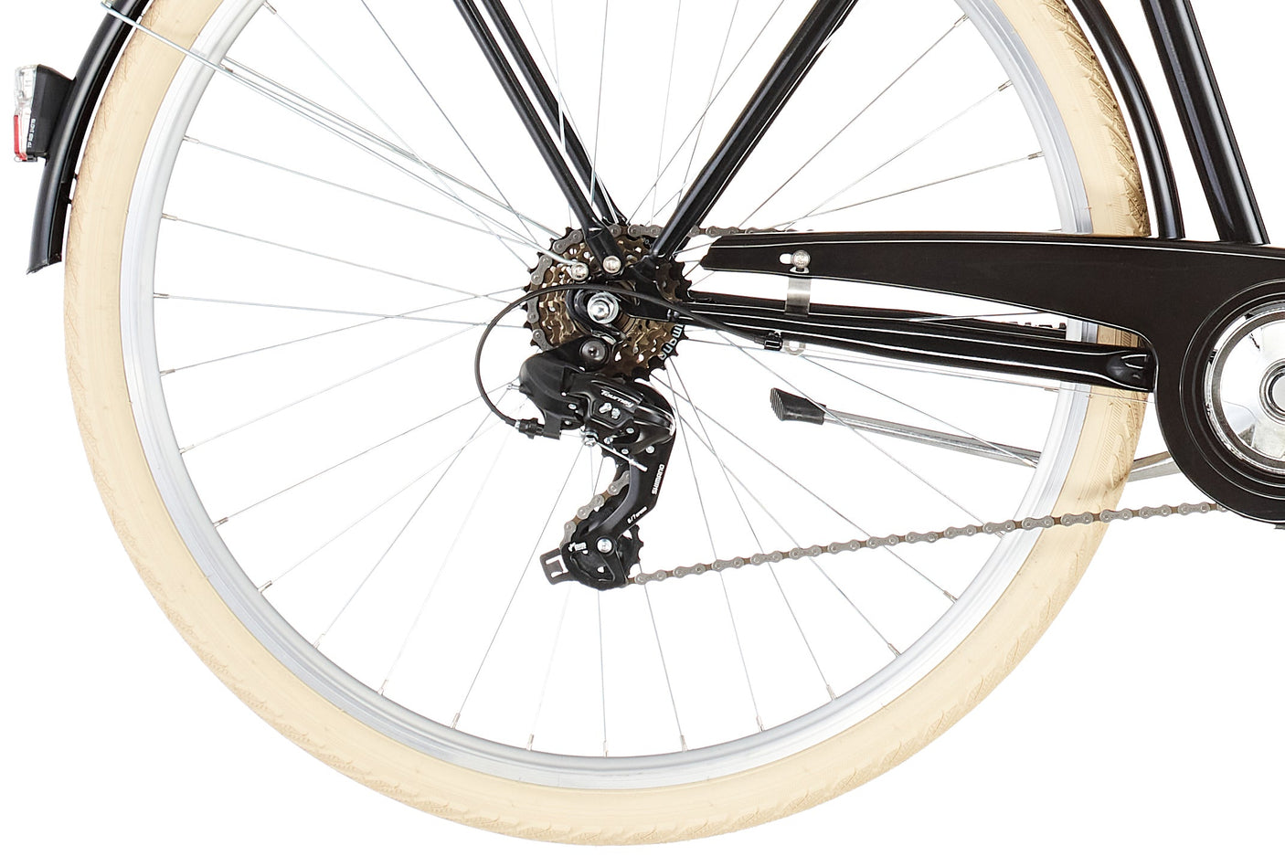 Ortler Detroit EQ 6-speed zwart