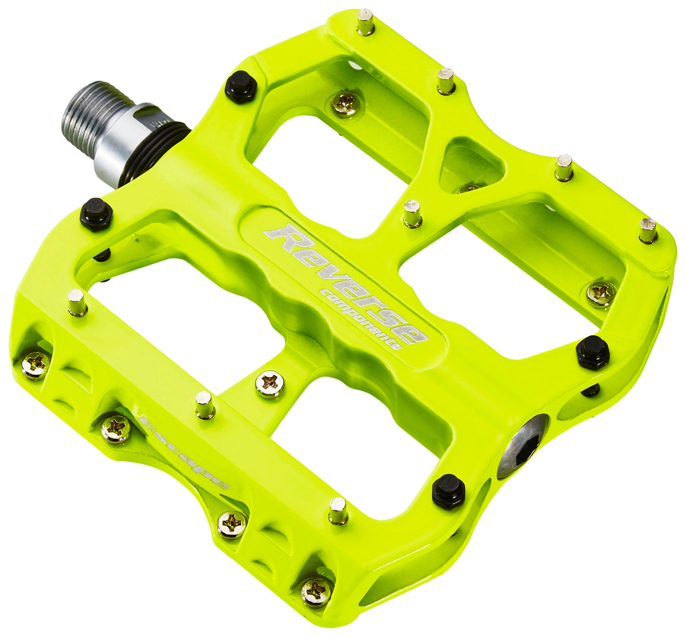 Reverse Escape pedalen neongeel