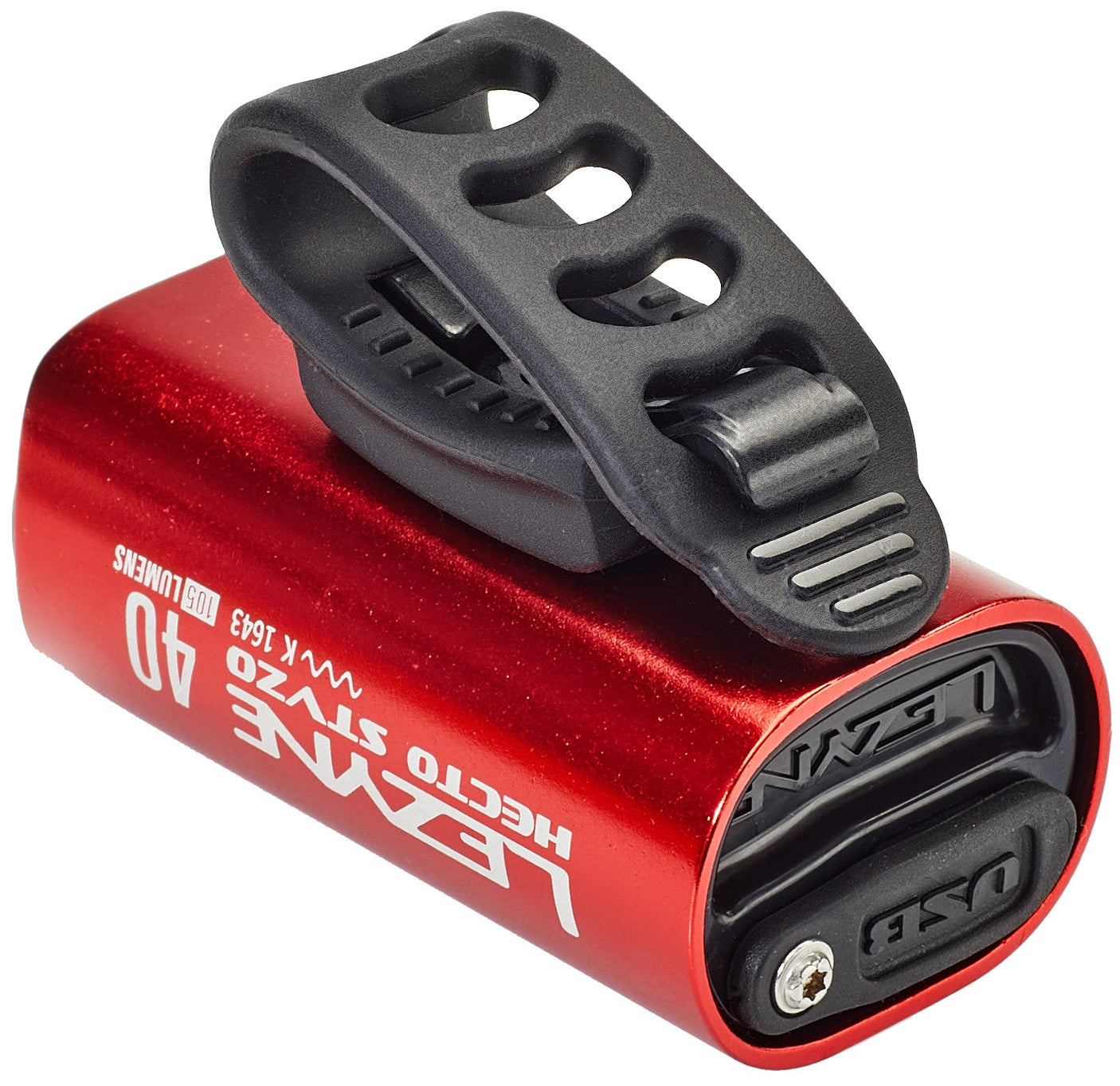 Lezyne Hecto Drive 40 LED voorlicht rood/zwart