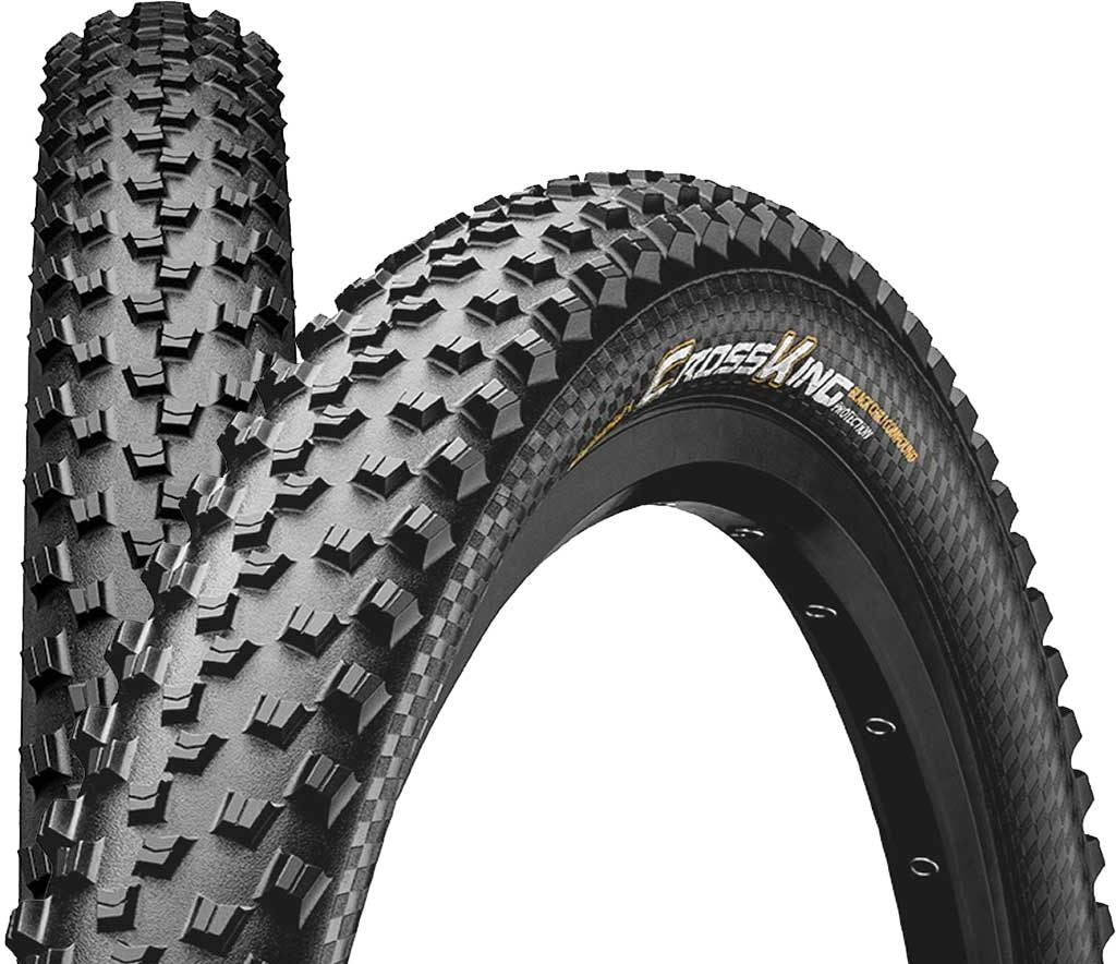 Continental Cross King 2.2 Vouwband 26x2.20" TLR E-25 zwart