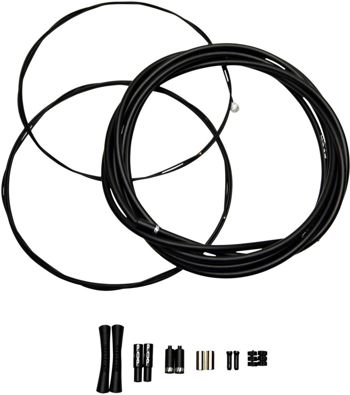 SRAM SlickWire Road/MTB versnellingskabelset 1,1x2300mm zwart