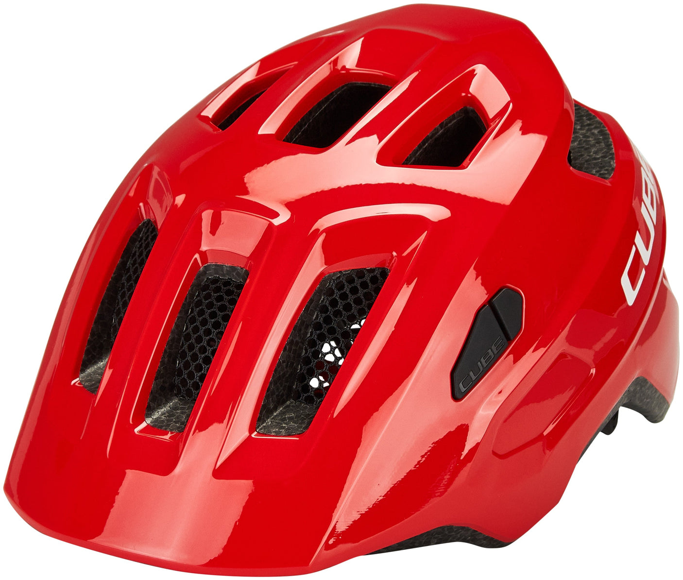 CUBE Helm LINOK glanzend rood