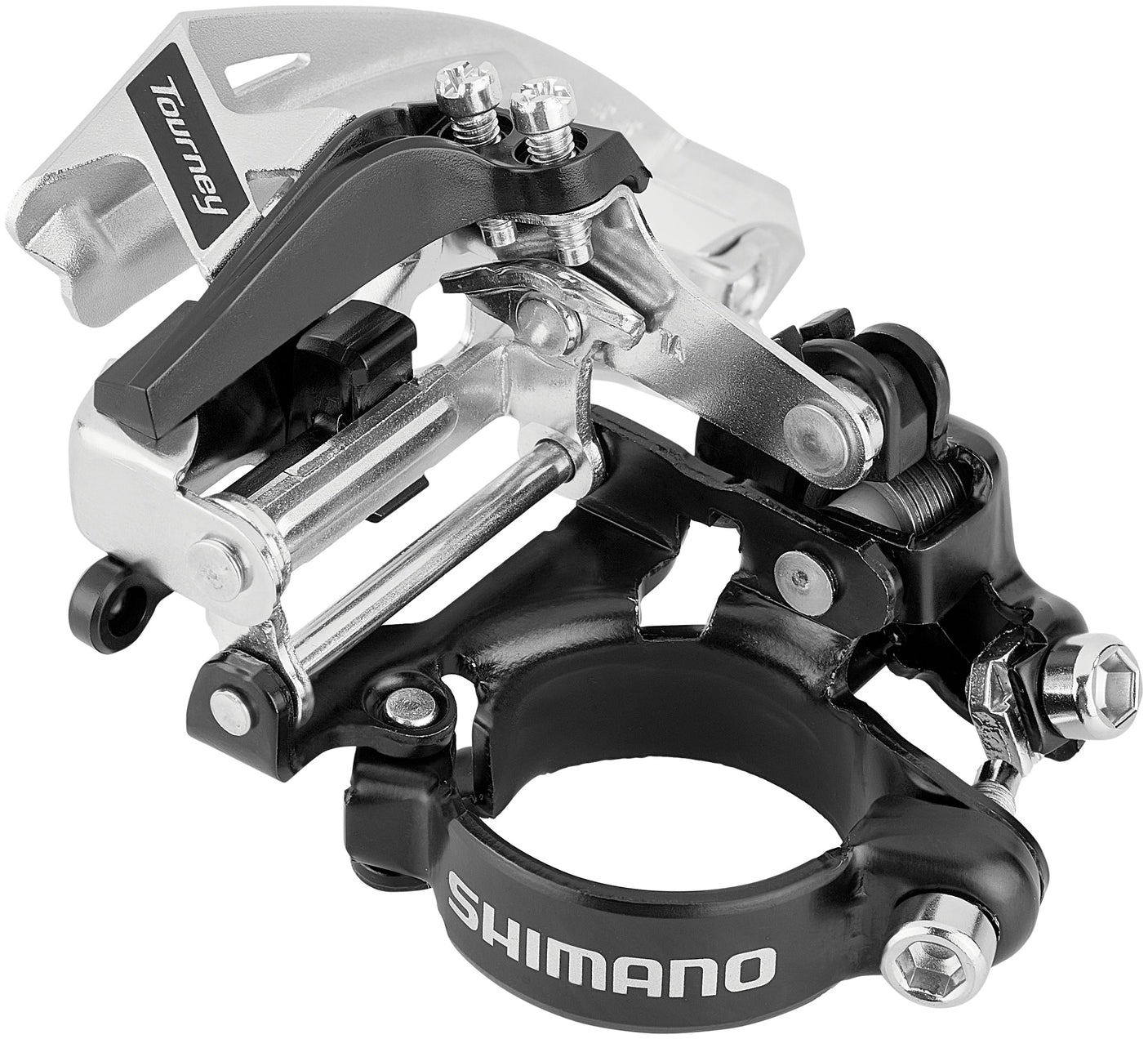 Shimano Tourney FD-TY700 Voorderailleur Beugel Top Swing 66-69° 7/8-speed