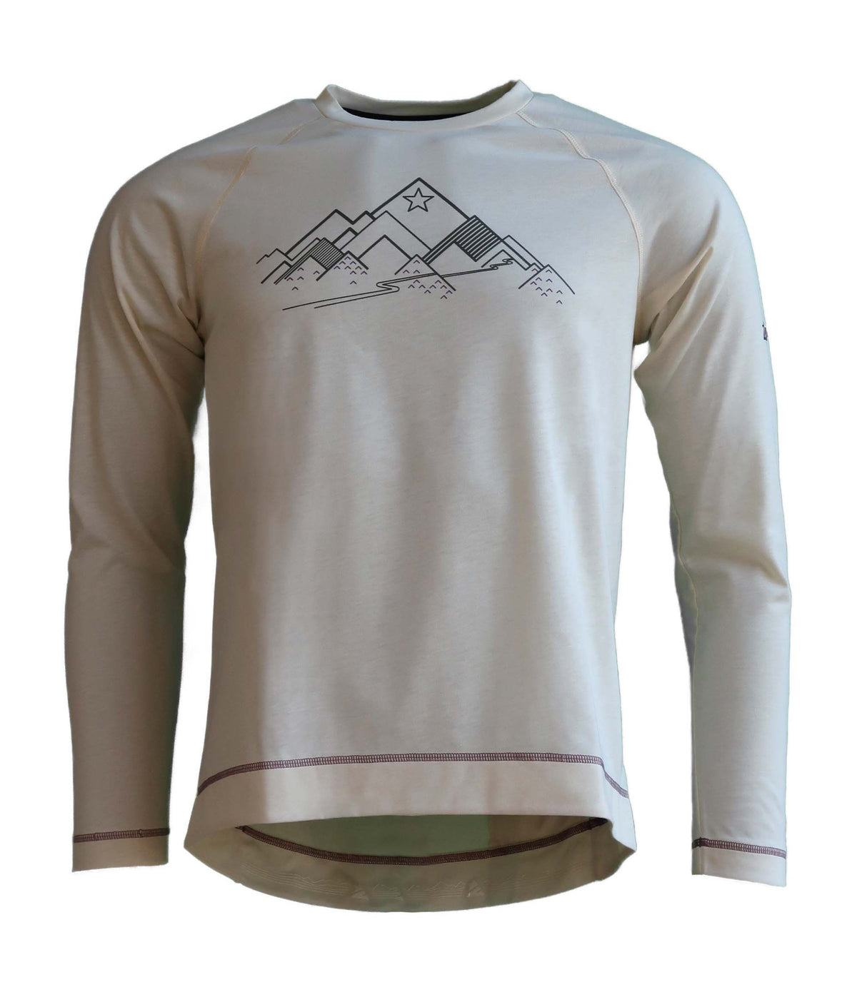 Zimtstern PureFlowz Eco Shirt LS Heren Crème