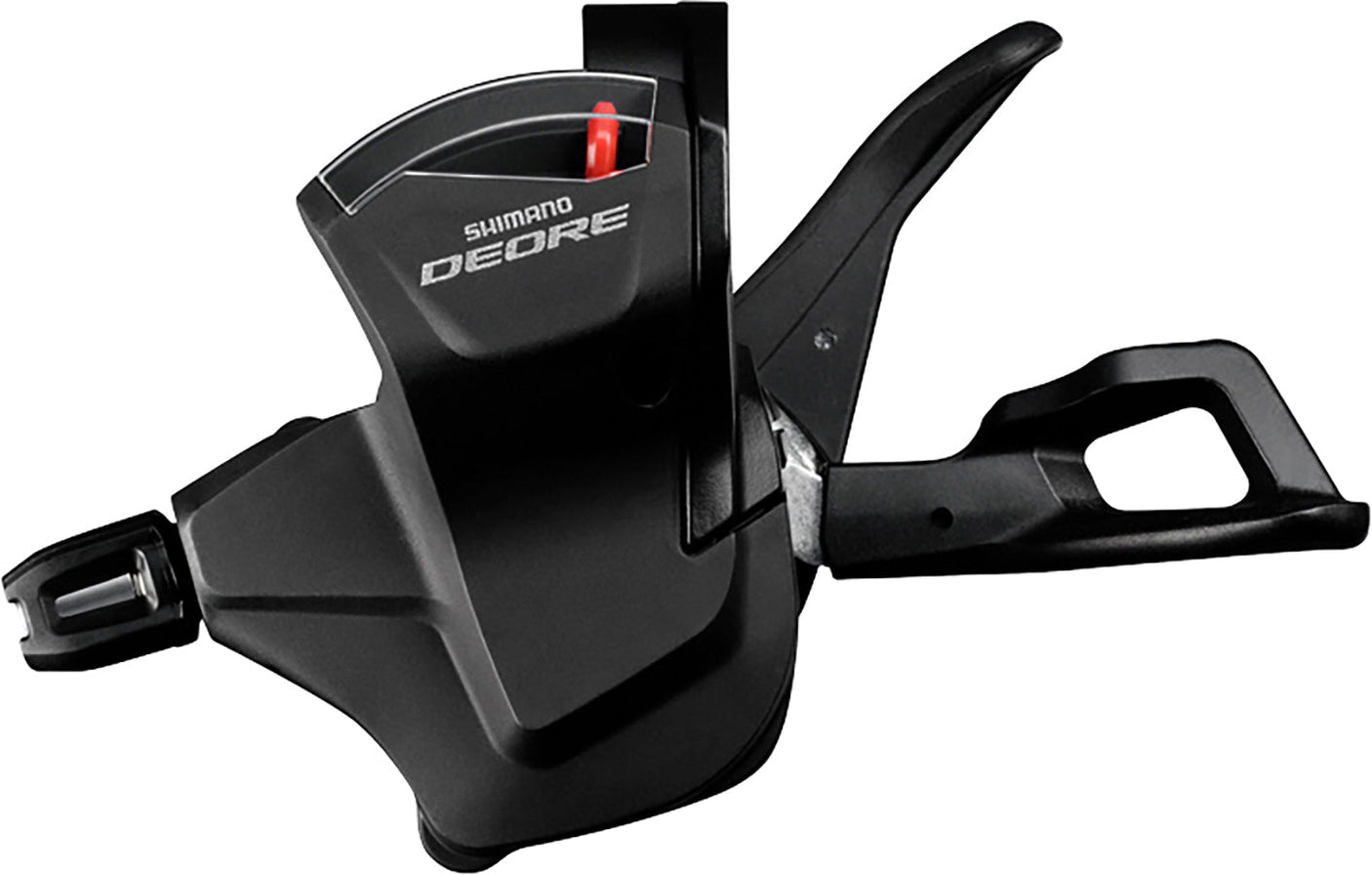 Shimano Deore MTB SL-M6000 schakelhendel 2/3-voudig met optische versnellingsindicator zwart