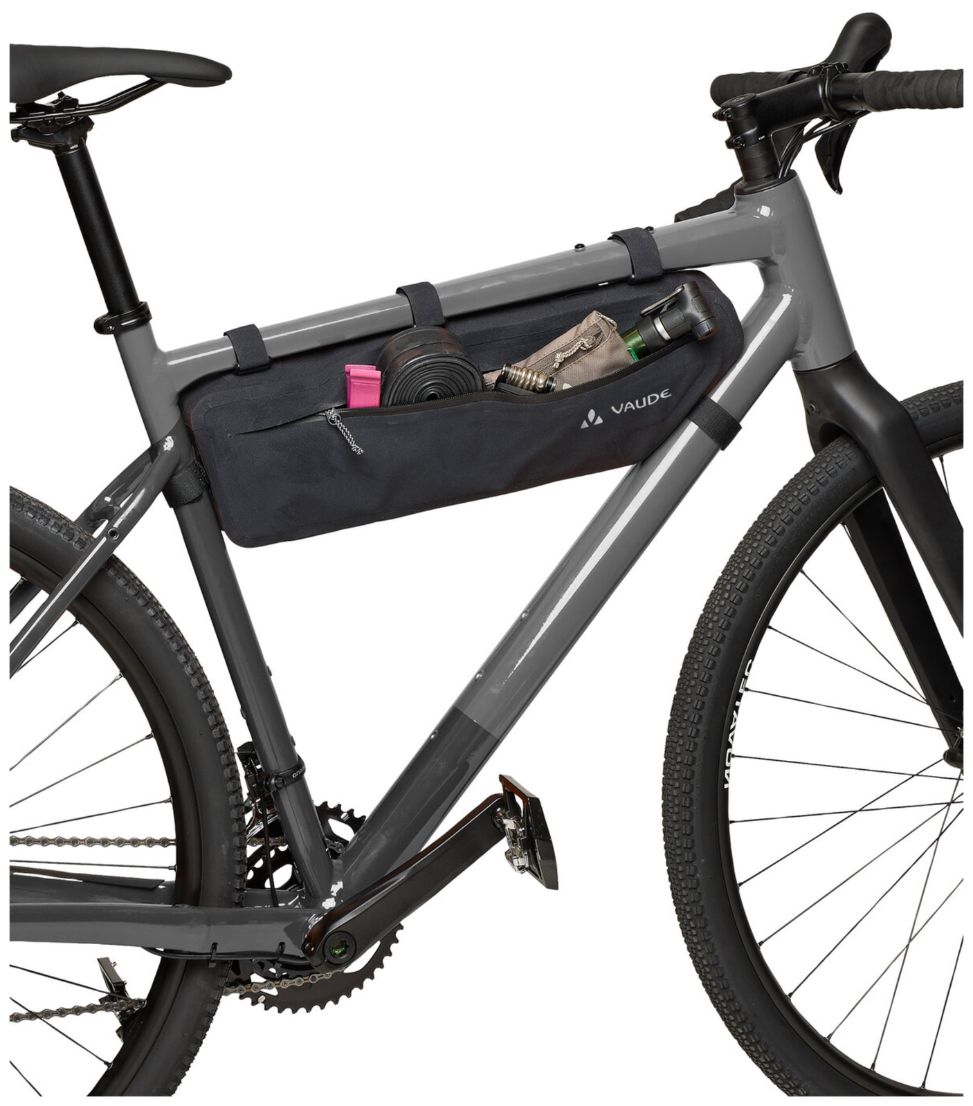 VAUDE Trailframe L zwart