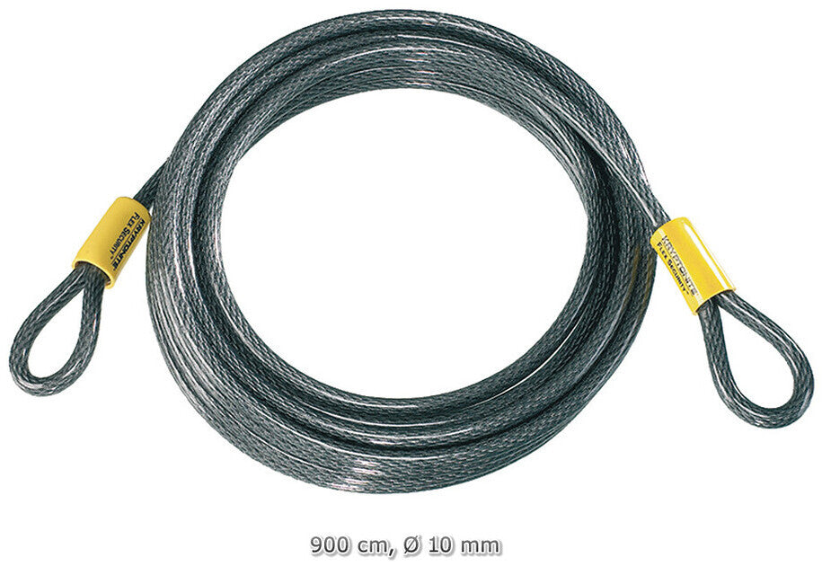 Kryptonite KryptoFlex™ 410 Eindlus kabel (120cm)