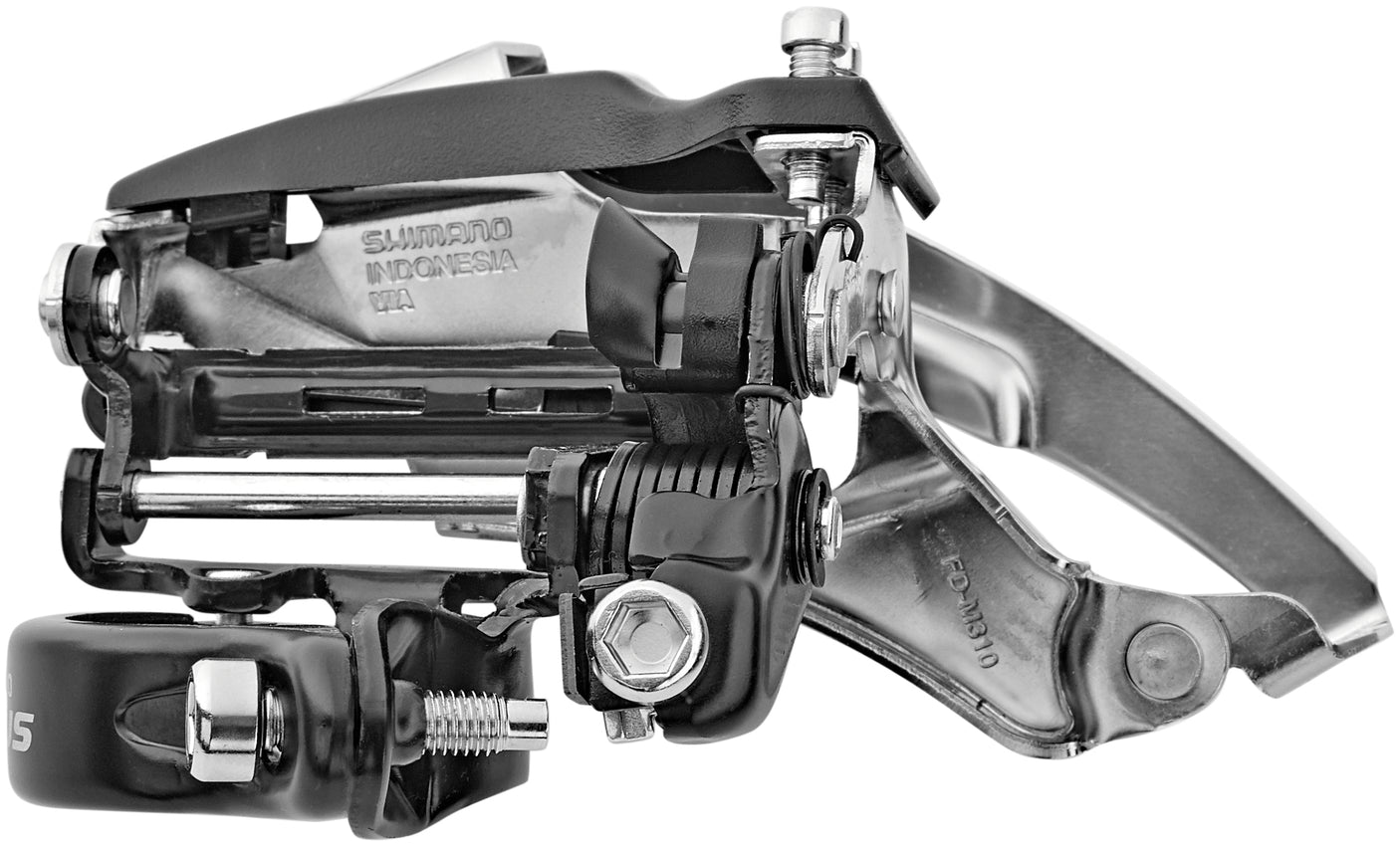 Shimano Altus FD-M310 voorderailleur 3x7/8-speed klem Dual-Pull zwart/zilver