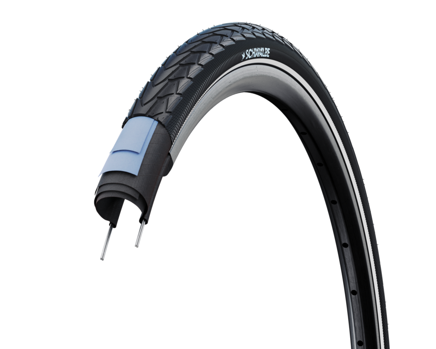 Schwalbe MARATHON RACER RaceGuard ADDIX 28" Tubeless Ready reflex zwart