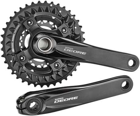 Shimano Deore MTB FC-M6000 Crankstel 3x10-speed 40-30-22 tanden zwart