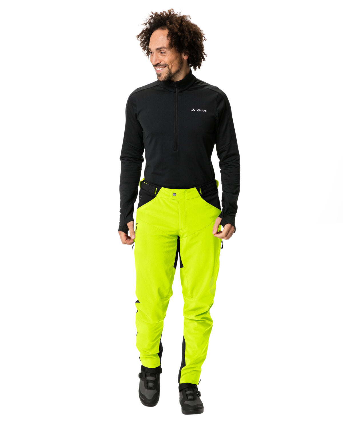 VAUDE Qimsa Softshell Broek II Heren geel