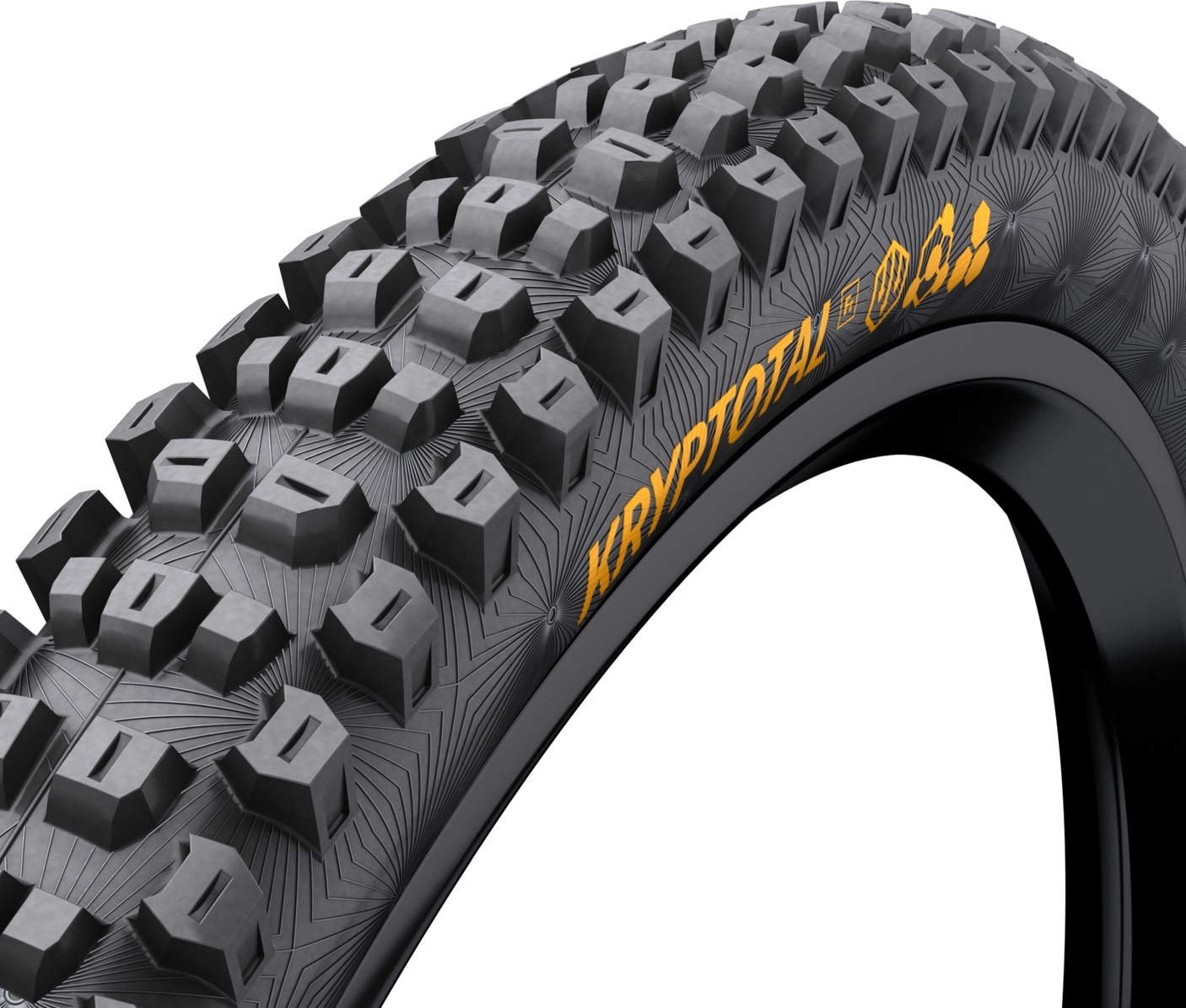 Continental Kryptotal-F Trail Endurance Vouw 24" Vouwband zwart / zwart skin
