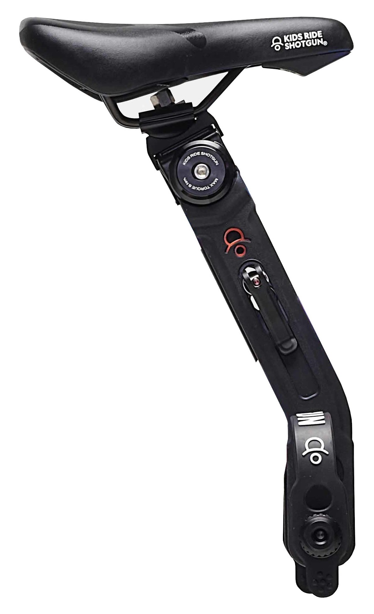 Kids Ride Shotgun 2.0 MTB Voor Kindersitz zwart