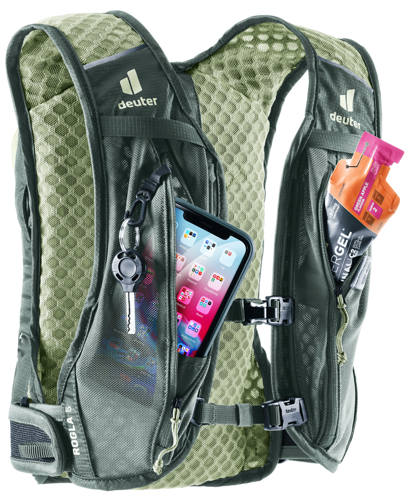 deuter Rogla 5 fietsrugzak grove-ivy