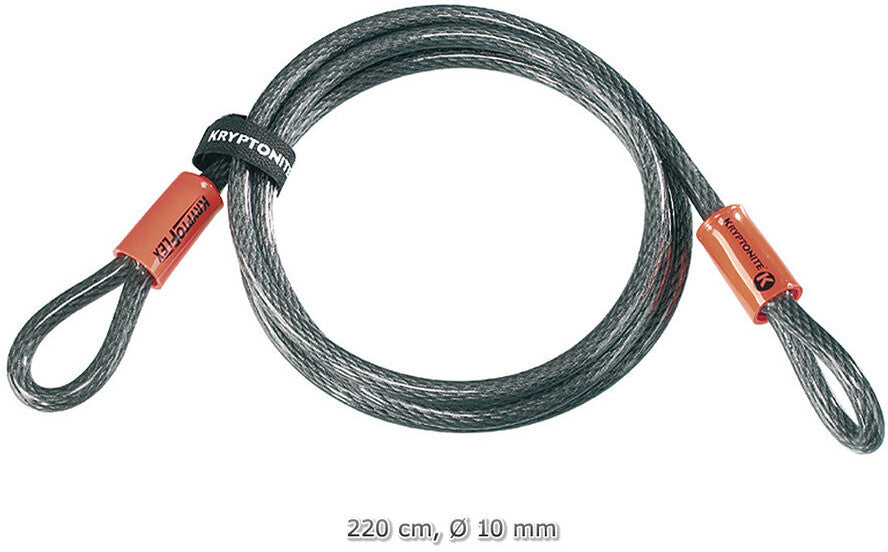 Kryptonite KryptoFlex™ 710 eindluskabel (220cm)