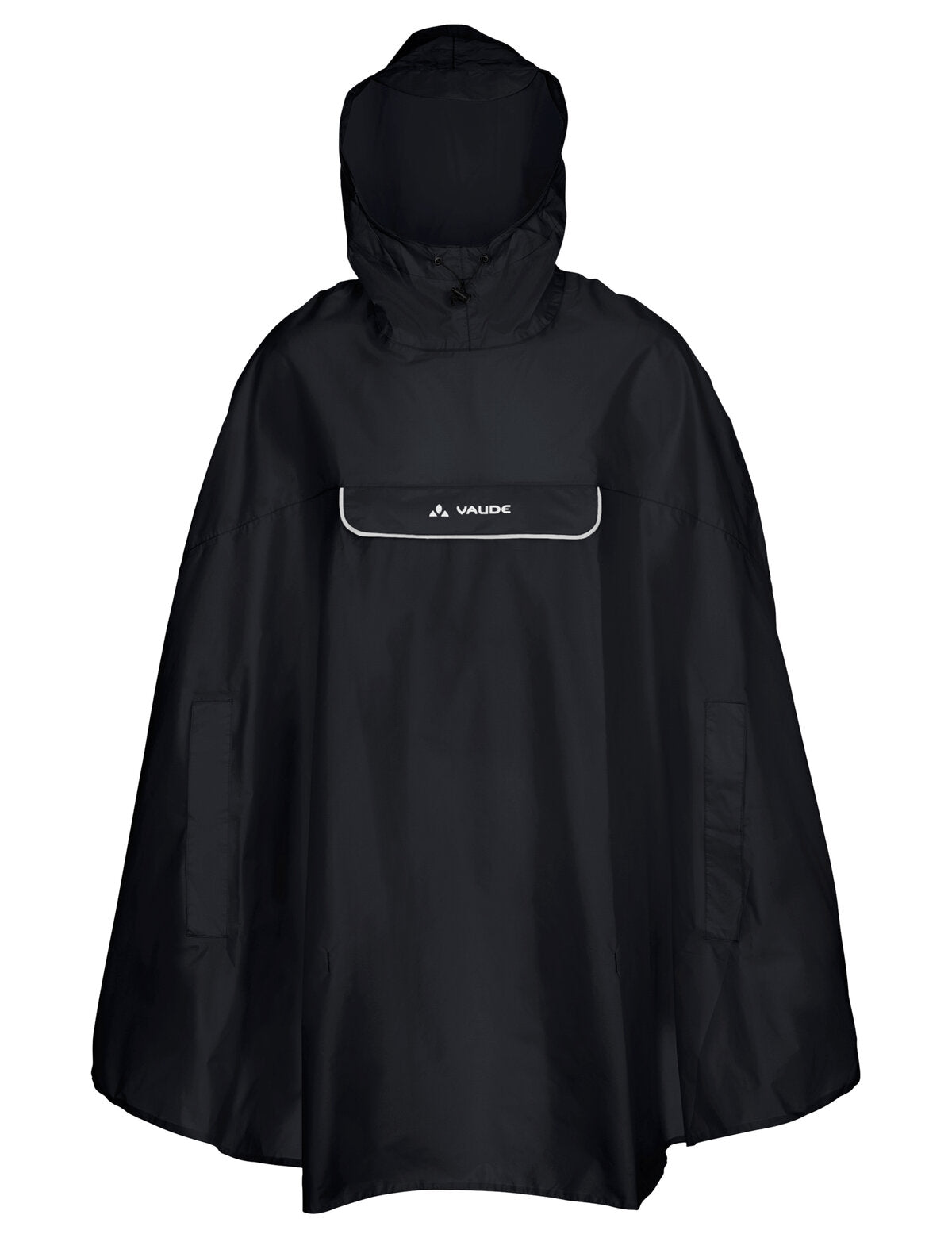 VAUDE Valdipino Poncho zwart
