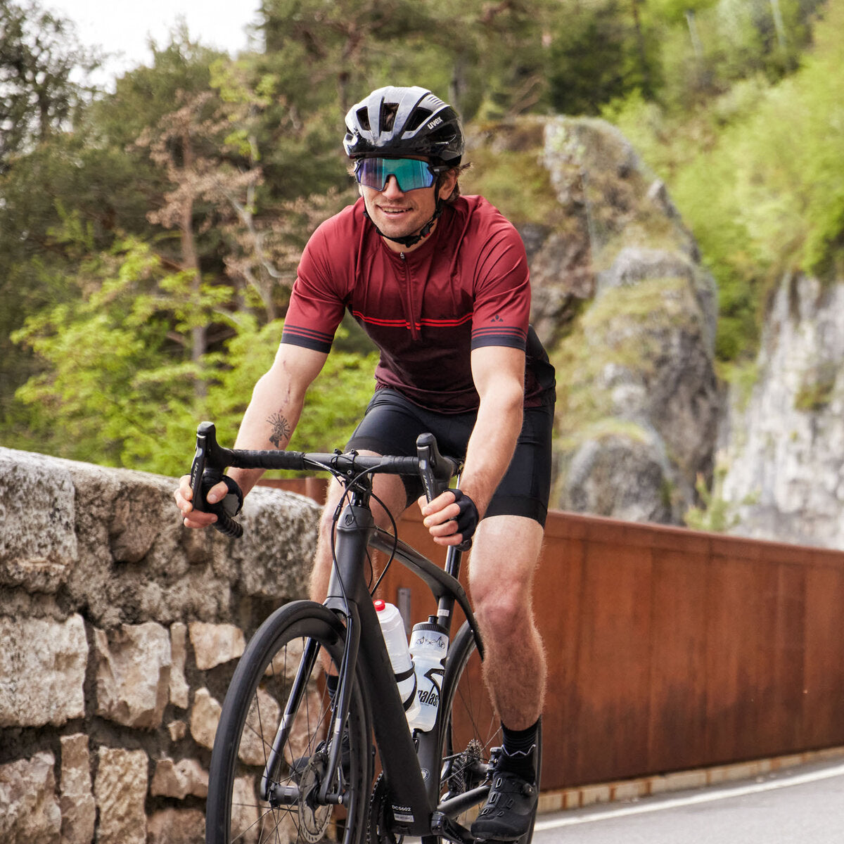 VAUDE Posta HZ Tricot II heren rood