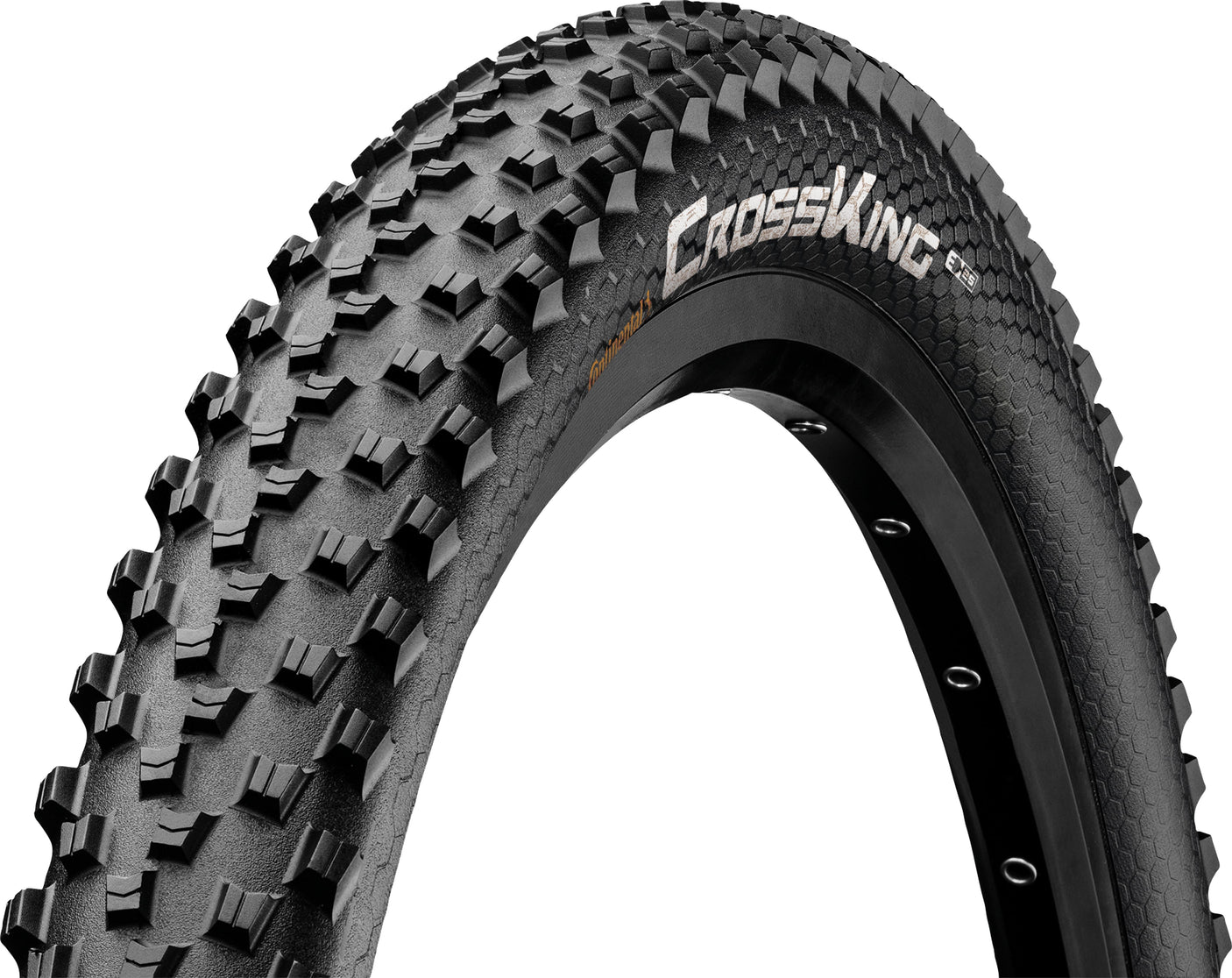 Continental Cross King Performance Draadband 26x2.3" E-25 zwart