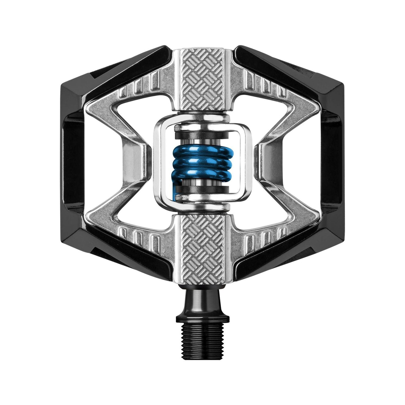 Crankbrothers Double Shot 2 Pedalen zwart/raw/blauw