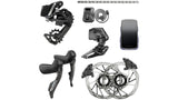 SRAM Force AXS 2X E1 Electr HRD Groep 2-speed, zonder crank, hydraulisch, 36T derailleur incl. 160mm SCHIJF, Flatmount, Hammerhead