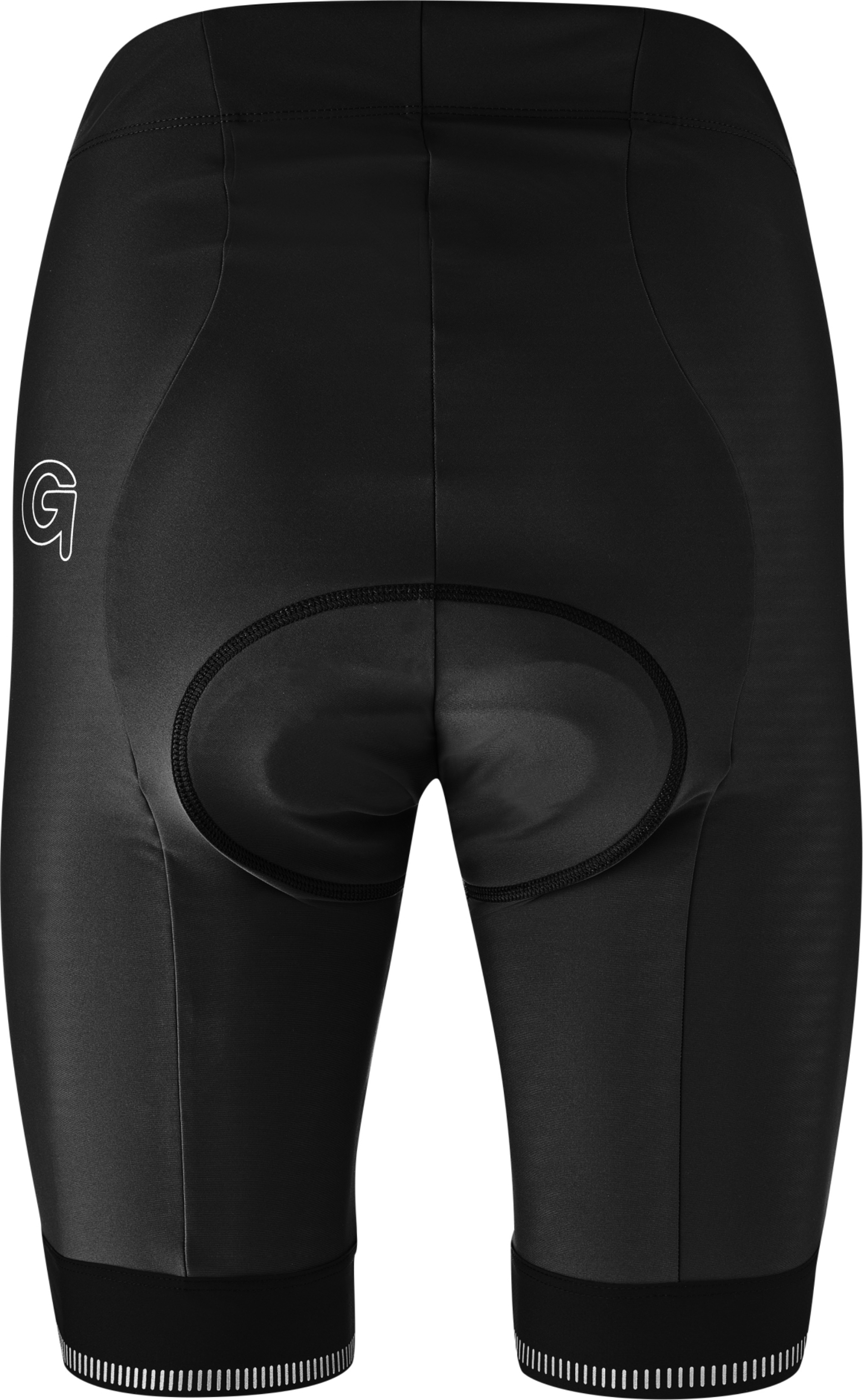 Gonso SITIVO fietsbroek dames zwart / vuur