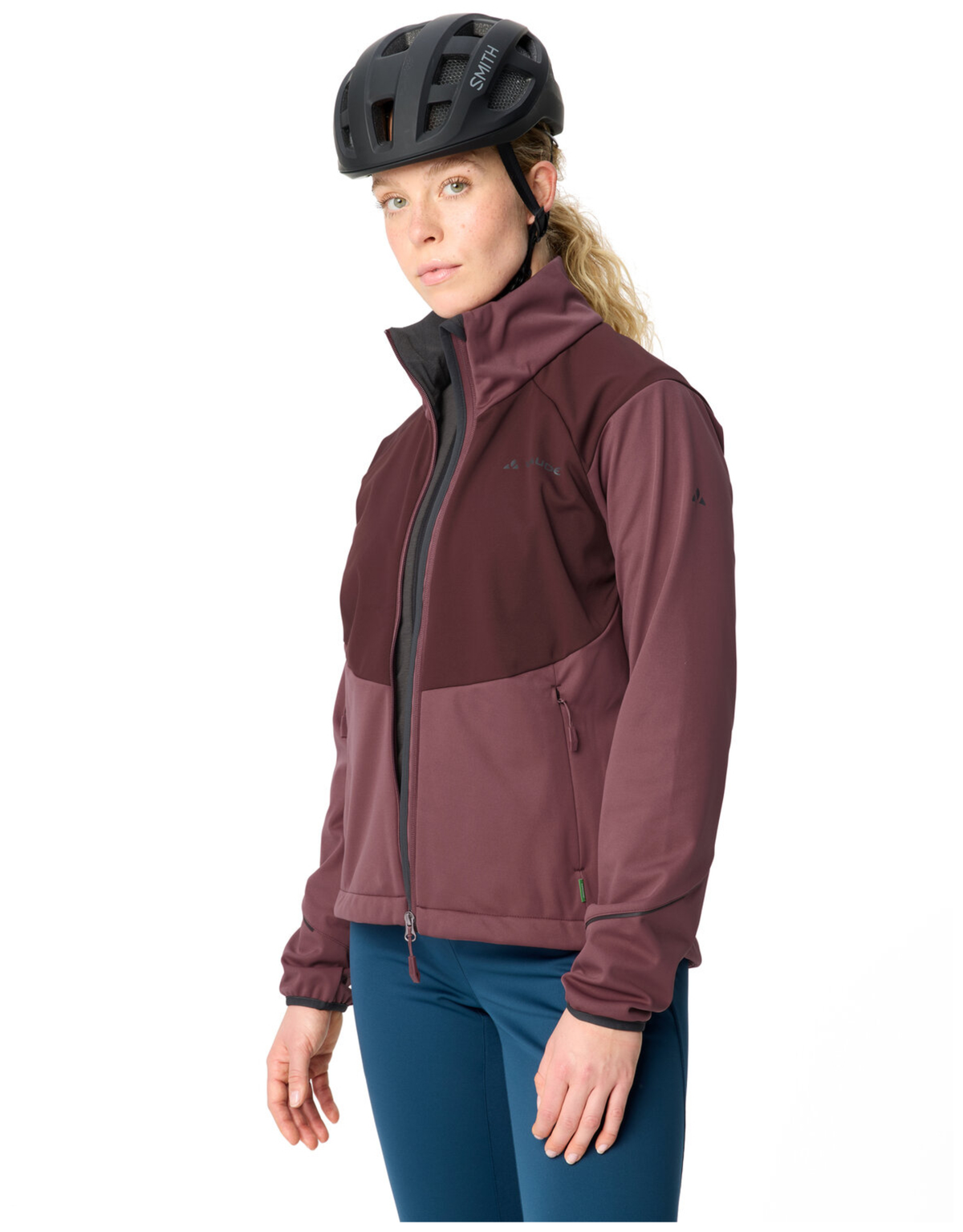VAUDE Dames Wintry Jas V ruby dusk