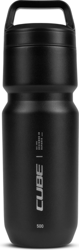 Cube geïsoleerde fles Arc 500 black