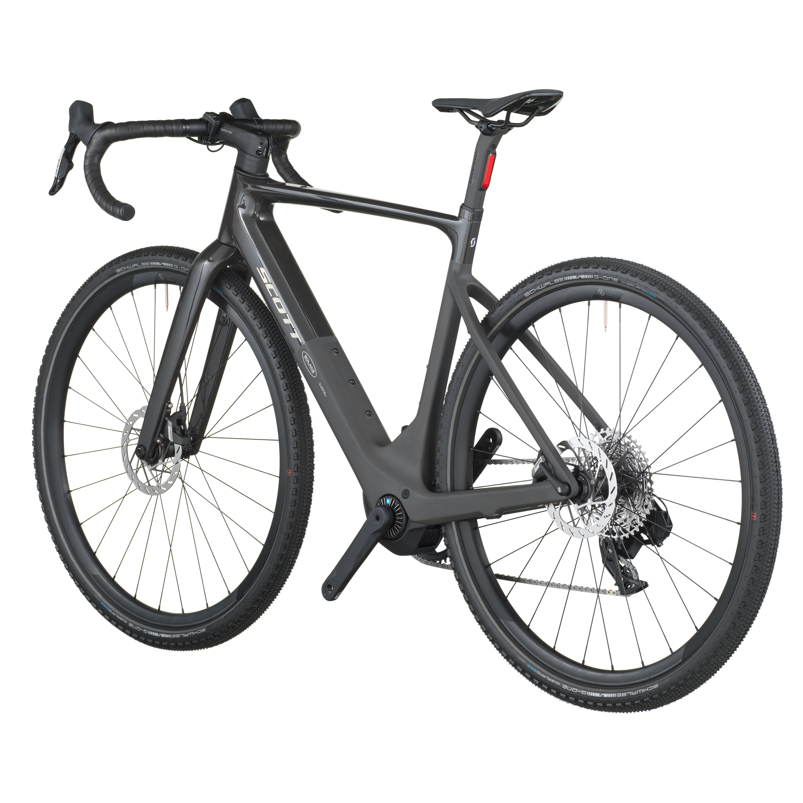 Scott Solace Gravel 30 carbon zwart