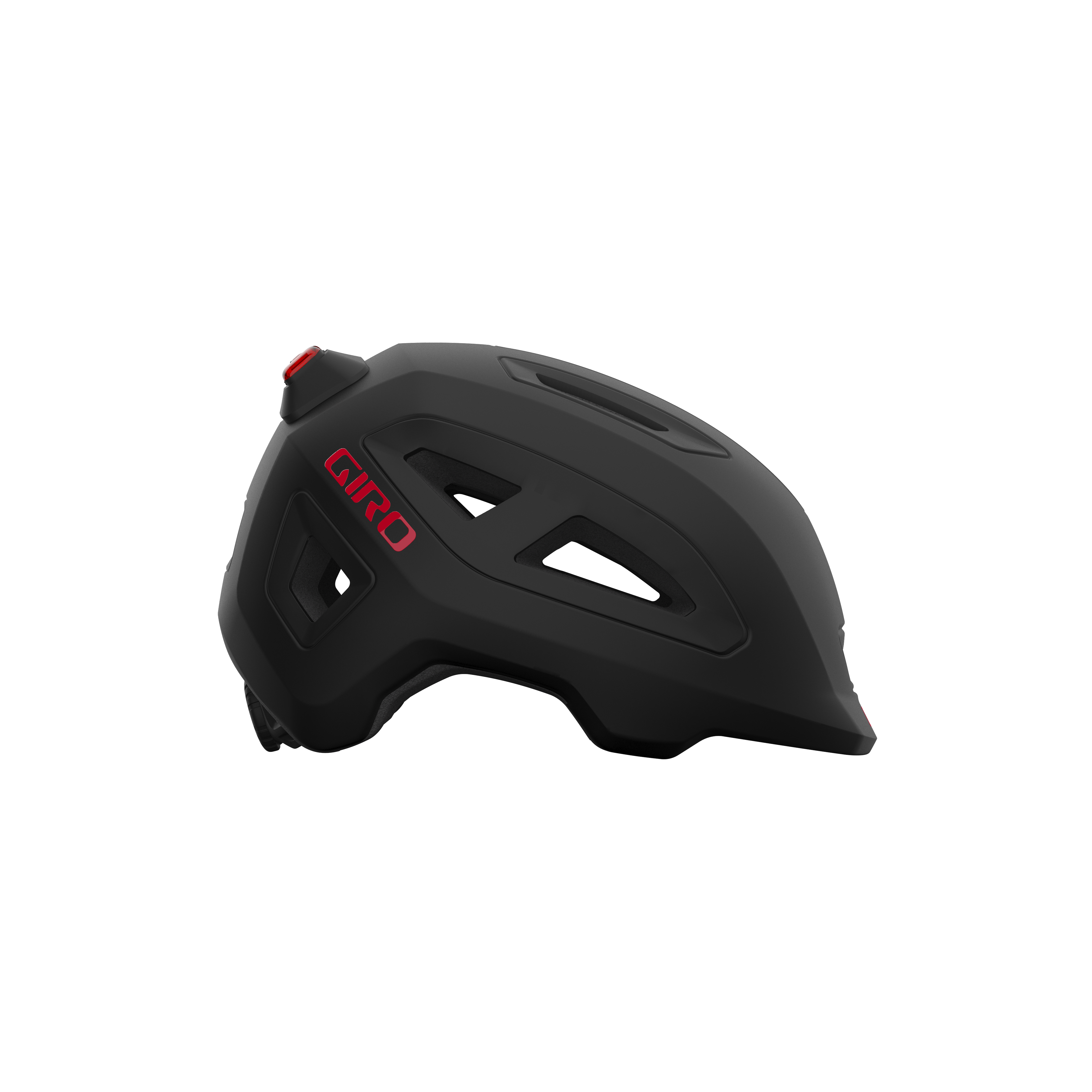 Giro Scamp II helm mat zwart/rood