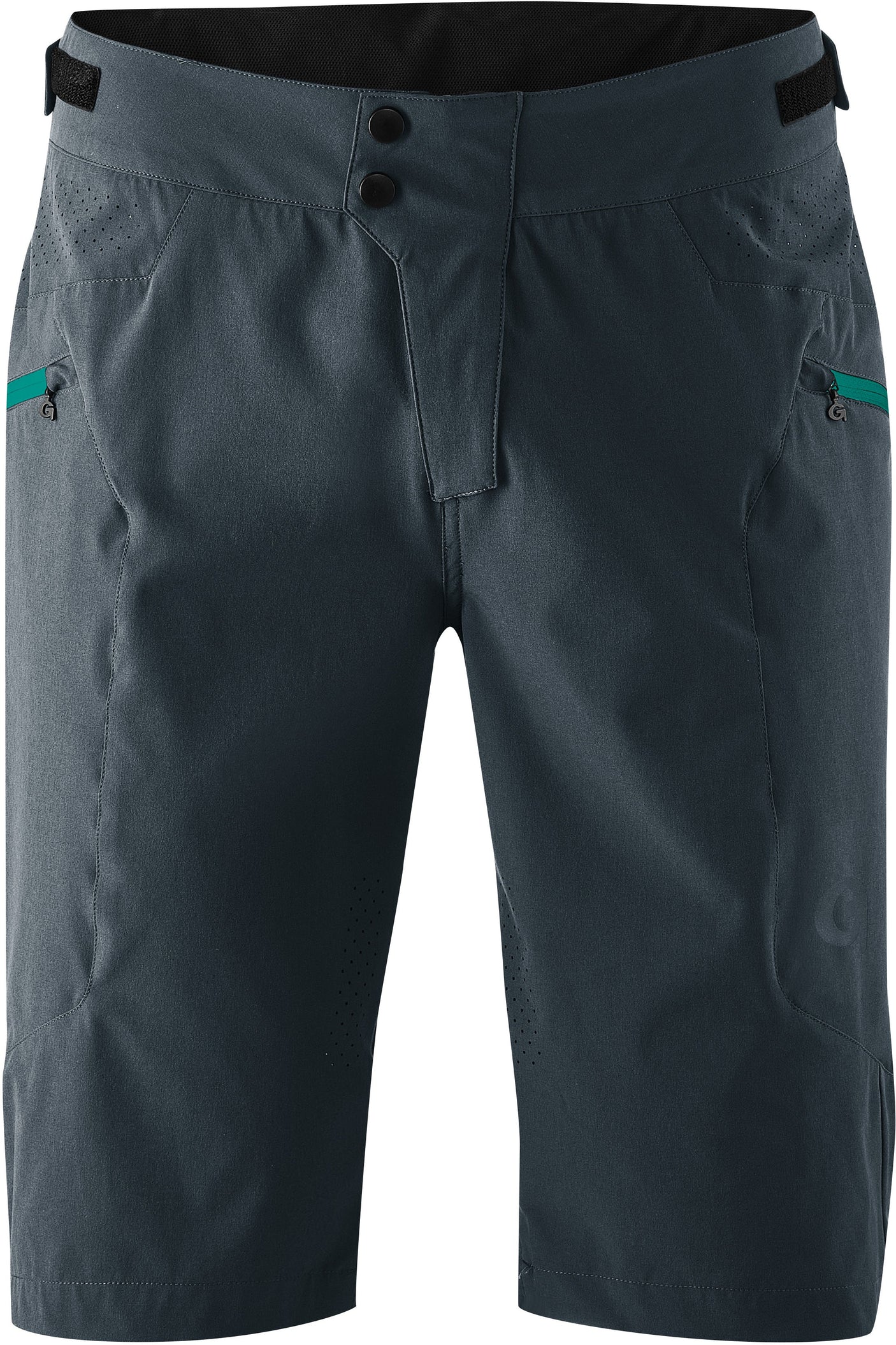 Gonso Valdes Fietsshorts Heren grijs