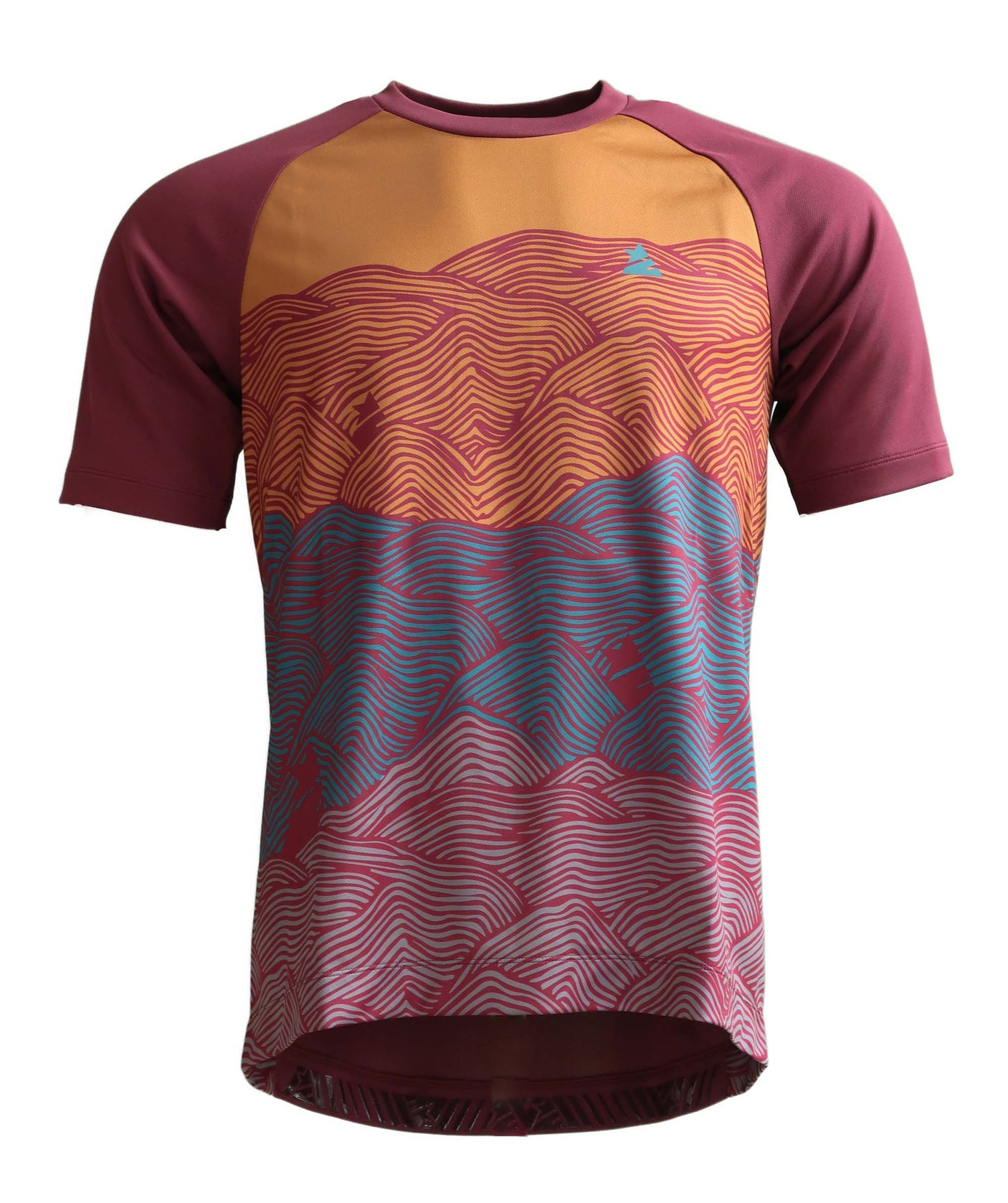 Zimtstern Braapz Shirt SS Heren Windsor Wine