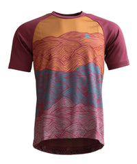 Zimtstern Braapz Shirt SS Heren Windsor Wine – aktuelle Variante
