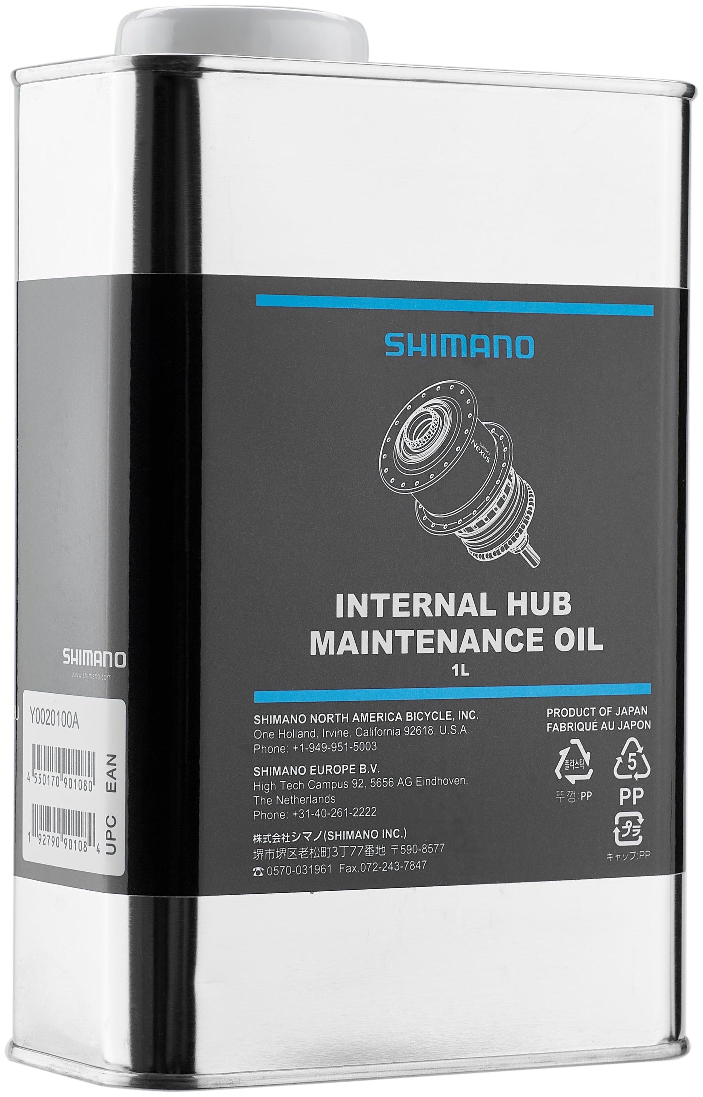Shimano onderhoudsolie voor naafversnelling 1l