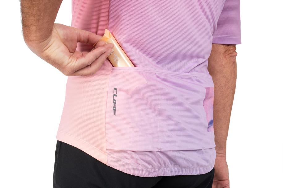 Cube Tricot CMPT Artline korte mouw bruin