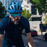 Abus fietshelm Macator parelwit