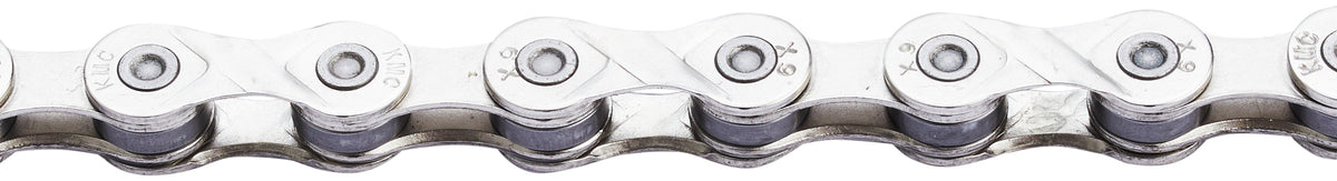 KMC X9 ketting 9-speed zilver